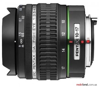 Pentax SMC DA 10-17mm f/3.5-4.5 ED (IF) Fish-Eye