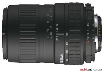 Sigma AF 100-300mm f/4.5-6.7 DL MACRO Nikon F