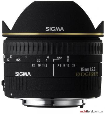 Sigma AF 15mm f/2.8 EX DG DIAGONAL FISHEYE CANON EF