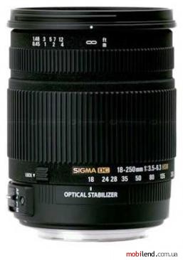 Sigma AF 18-250mm f/3.5-6.3 DC OS HSM Canon EF-S