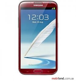 Samsung N7100 Galaxy Note II (Red)