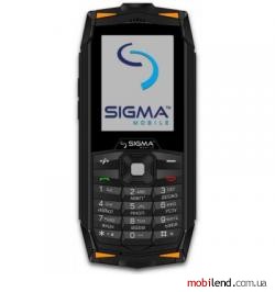 Sigma mobile X-treme DR68 Black