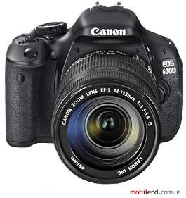 Canon EOS 600D kit (18-200 mm)