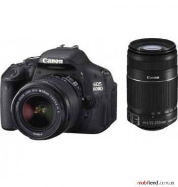 Canon EOS 600D kit (18-55 55-250mm)