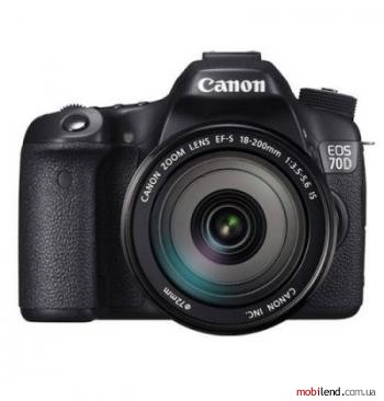 Canon EOS 70D kit (18-200mm f/3.5-5.6 IS)
