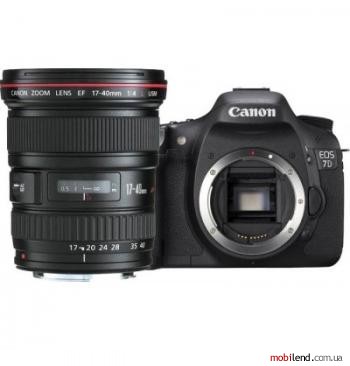 Canon EOS 7D kit (17-40mm USM L)