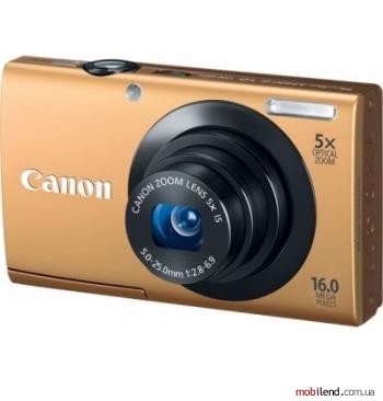 Canon PowerShot A3400 IS Gold