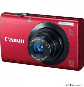Canon PowerShot A3400 IS Red