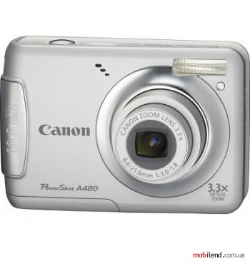 Canon PowerShot A480 Silver