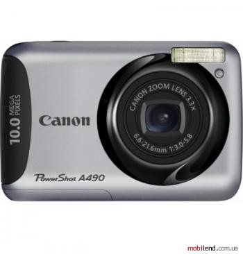 Canon PowerShot A490 Silver