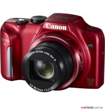 Canon PowerShot SX170 IS Red