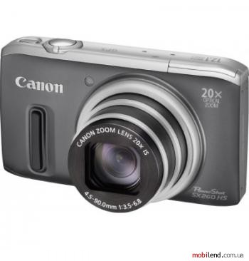 Canon PowerShot SX260 HS Grey
