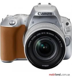 Canon EOS 200D kit (18-55mm) EF-S IS STM silver