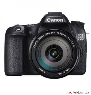 Canon EOS 70D kit (18-200mm) EF-S IS
