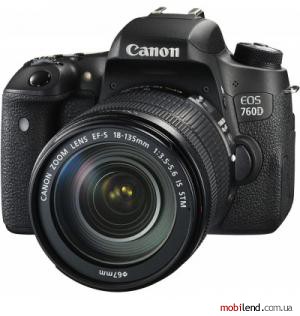 Canon EOS 760D kit (18-135mm) EF-S IS STM