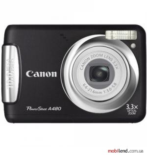 Canon PowerShot A480 Black