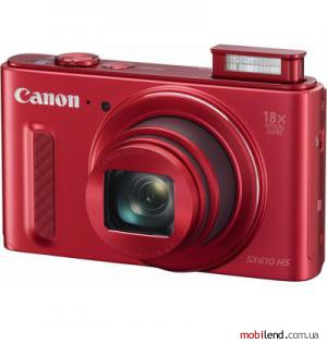Canon PowerShot SX610 HS Red