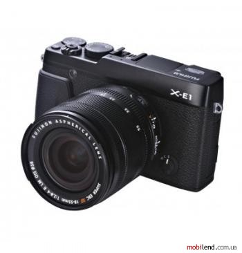 Fujifilm X-E1 kit (18-55mm f/2.8-4 XF) Black