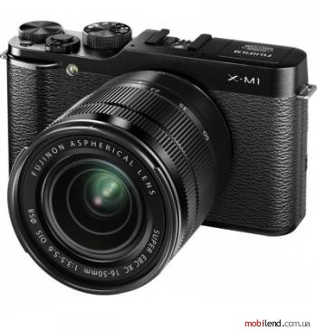 Fujifilm X-M1 kit (16-50mm 27mm) Black