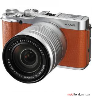 Fujifilm X-A2 kit (16-50mm) Brown
