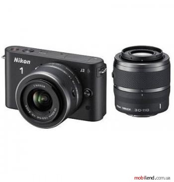 Nikon 1 J2 kit (10-30mm 30-110mm) Black