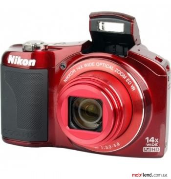 Nikon Coolpix L610 Red