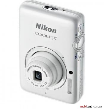 Nikon Coolpix S02 White