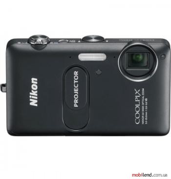 Nikon Coolpix S1200pj Black