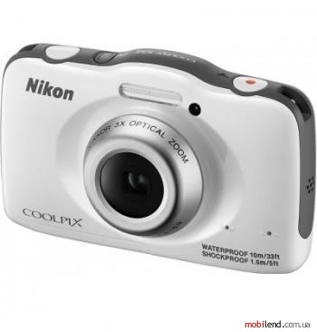 Nikon Coolpix S32 White