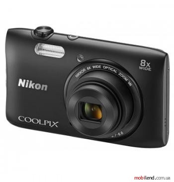 Nikon Coolpix S3600 Black