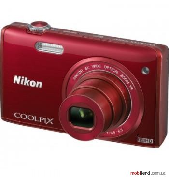 Nikon CoolPix S5200 Red