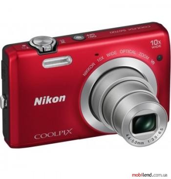 Nikon Coolpix S6700 Red