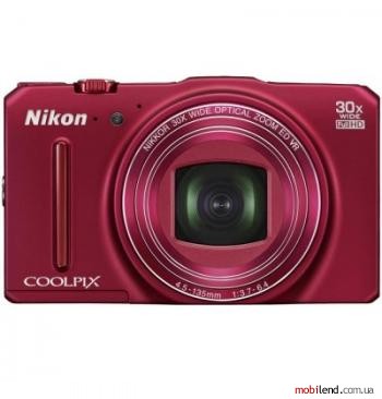 Nikon Coolpix S9700 Red