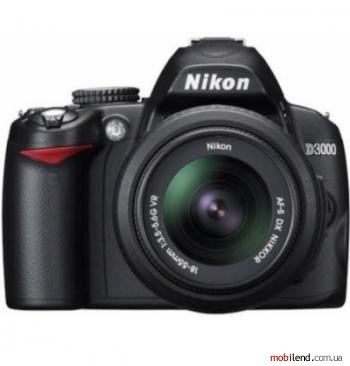 Nikon D3000 kit (18-55mm VR)
