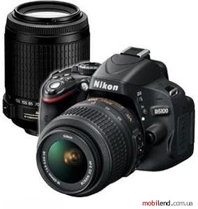 Nikon D5100 kit (18-55mm 55-200mm VR)