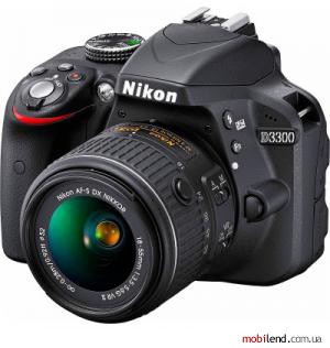 Nikon D3300 kit (18-55mm VR) AF-P Black