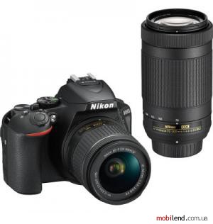 Nikon D5600 kit (18-55mm 70-300mm)