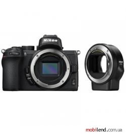 Nikon Z50 Body   FTZ Mount Adapter
