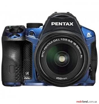 Pentax K-30 kit (DA L 18-55mm) Blue