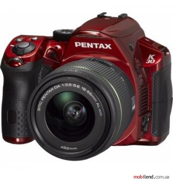 Pentax K-30 kit (DA L 18-55mm) Crystal Red