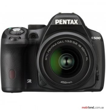Pentax K-500 kit (DA 18-55mm WR 50-200mm WR)