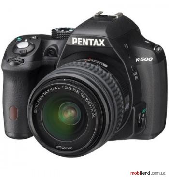Pentax K-500 Kit (DA L 18-55mm) Black