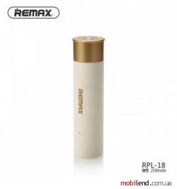 REMAX Shell PowerBank RPL-18 2500 mAh White