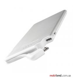 TECHLINK Recharge Ultrathin 3000 mAh USB Silver-White (527080)