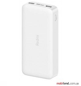 Xiaomi Redmi Power Bank 20000mAh White (PB200LZM, VXN4265)