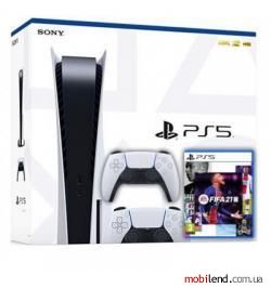 Sony PlayStation 5 825GB   DualSense Wireless Controller   FIFA 21