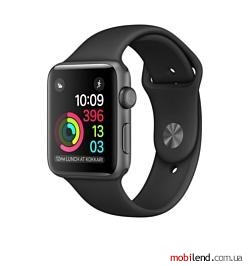Apple Watch Series 2 42mm Space Gray with Black Sport Band (MP062)