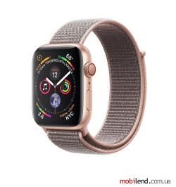 Apple Watch Series 4 GPS   LTE 44mm Gold Alum. w. Pink Sand Sport l. Gold Alum. (MTV12, MTVX2)