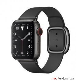 Apple Watch Series 5 GPS   Cellular 40mm Space Black Titanium Case w. Black Modern Buckle (MWQD2)
