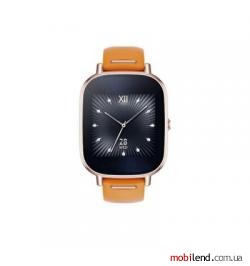 ASUS ZenWatch 2 Stainless Steel WI502Q - (Rosegold/Leather Orange)